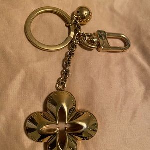 Louis Vuitton Gold Keychain